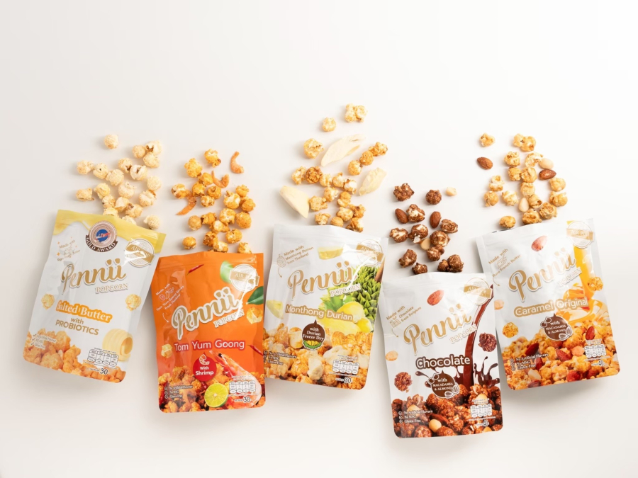 “Pennii Premium Popcorn” ป๊อบคอร์นแบรนด์ไทย ความอร่อยระดับพรีเมียม จากวัตถุดิบชั้นเลิศ