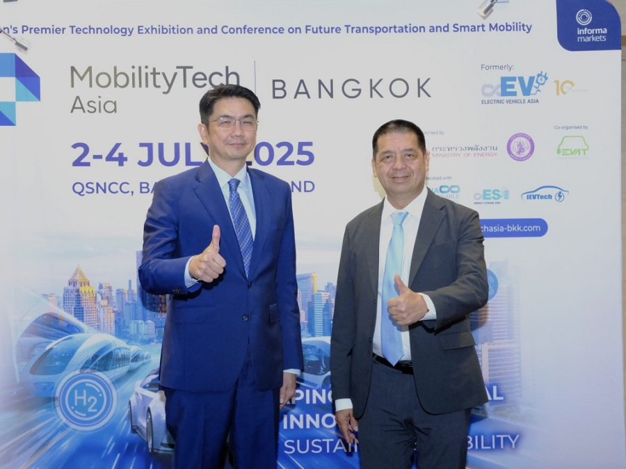 อินฟอร์มา มาร์เก็ตส์ พร้อมเครือข่ายอุตสาหกรรมยานยนต์ พร้อมจัดงาน MobilityTech Asia – Bangkok 2025 หนุนไทยสู่ศูนย์กลางเทคโนโลยียานยนต์ยั่งยืนของเอเชีย