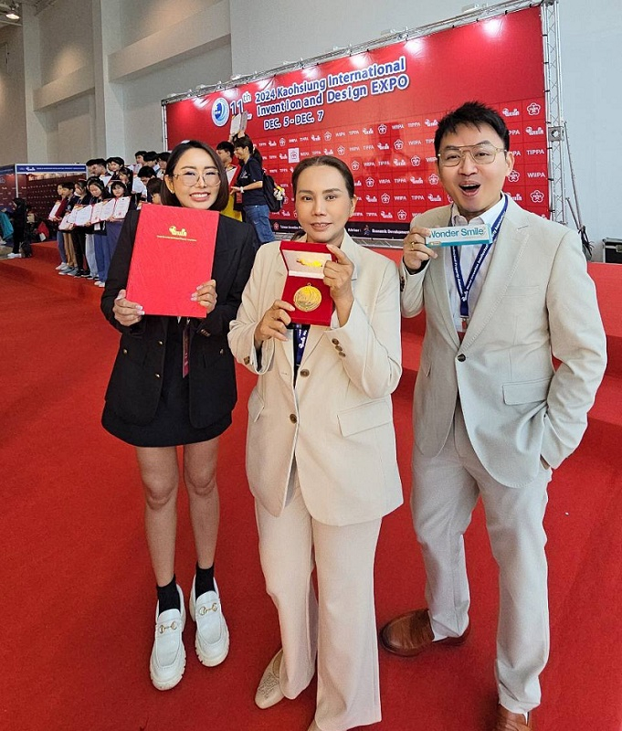 สมุนไพรไทย…ไปไกลถึงเวทีโลก! “Wonder Smile” รับรางวัลใหญ่จาก KIDE 2024 ที่ไต้หวัน