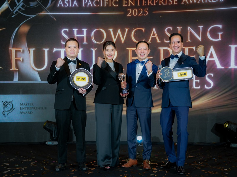 แบรนด์ขนมเพลย์มอร์ PLAYMORE คว้ารางวัลใหญ่ระดับภูมิภาคเอเชีย สาขา “Inspirational Brand Award” บนเวที APEA 2025 ตอกย้ำจุดยืนแบรนด์ขนมที่ขับเคลื่อนด้วยความคิดสร้างสรรค์
