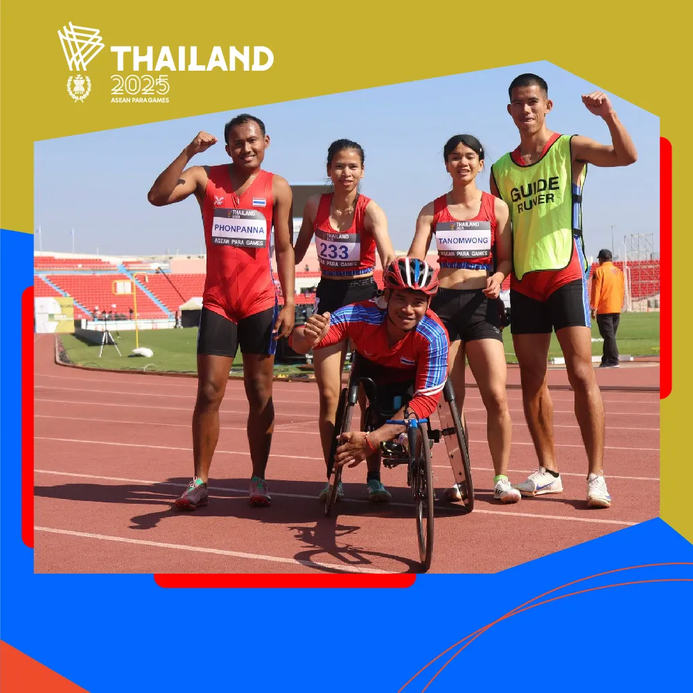 Reclaiming the Throne After a Decade: Thailand Crowned Overall Champions at the ASEAN Para Games