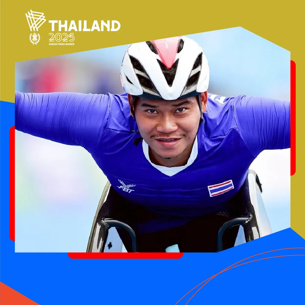 “Korn” Pongsakorn Paeyo Sweeps Golds and Smashes Records at 2025 ASEAN Para Games
