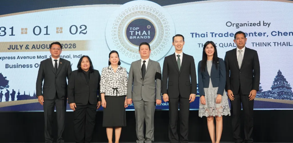 ททท. สำนักงานมุมไบ เดินหน้ากลยุทธ์ Partnership 360° ผนึก Team Thailand รุกตลาดอินเดียใต้–ศรีลังกา มุ่งยกระดับไทยสู่ Top of Mind Destination พร้อมเร่งกระตุ้นการเดินทางของนักท่องเที่ยวในช่วงครึ่งปีหลัง 2569